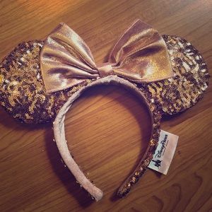 Rose gold Minnie Ears